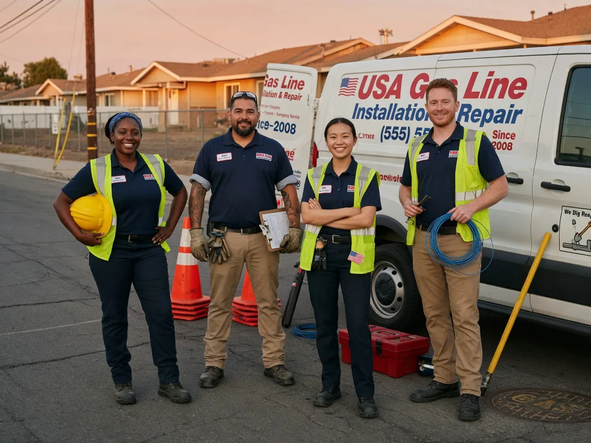 Gas Line Installation company in Minburn, IA